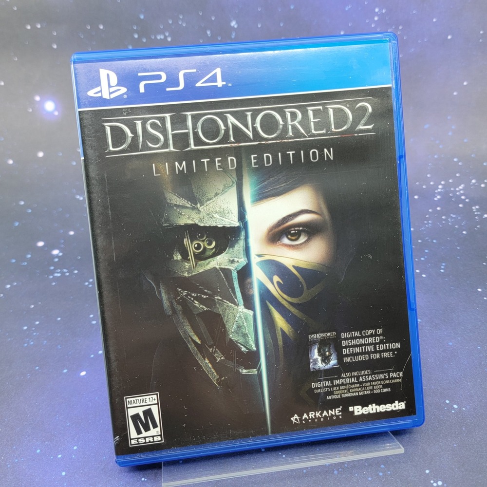 Dishonored 2 Limited Edition Sony PlayStation 4 PS4 Bethesda Arkane Studios